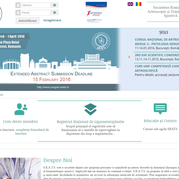 Romanian Society of Arthroscopy and Sports Trauma
